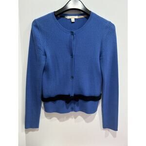 burberry girl size 14 Cardigan Blue With Black Bow